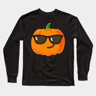 Pumpkin Sunglasses Long Sleeve T-Shirt